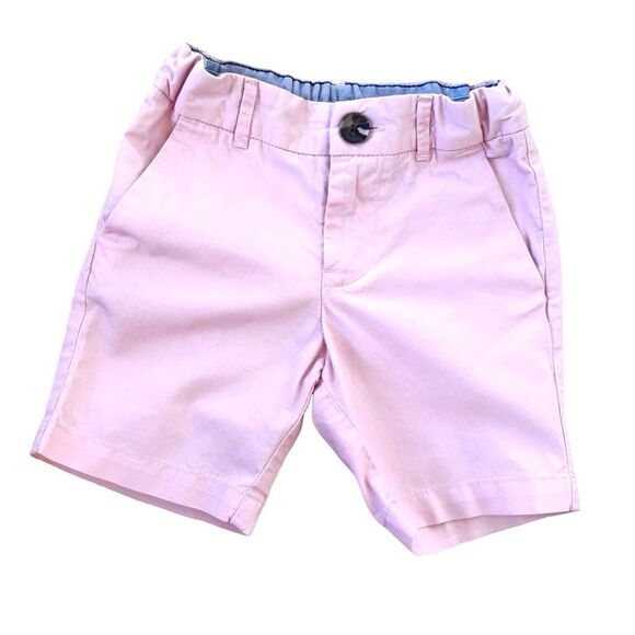 H&M Shorts Pale Pink Bermuda Chino Style Size 1 1/2 -2 Years - Picture 1 of 10